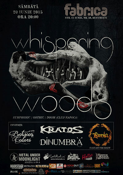 Spectacol complet la concertul Whispering Woods din 20 iunie