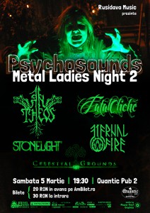Psychosounds Metal Ladies Night, ediția a doua
