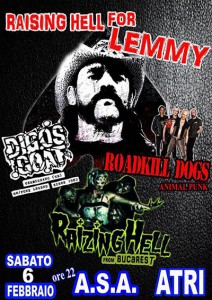 Raizing Hell cântă pentru Lemmy