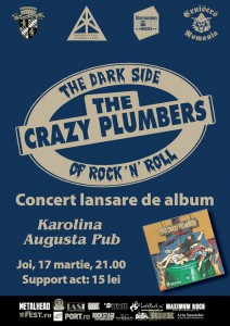 The Crazy Plumbers lansează albumul “8 Beers” în Cluj, Bistrița și Baia Mare