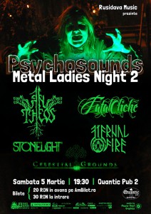 Psychosounds Metal Ladies Night în Quantic Pub 2