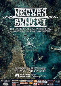 Negură Bunget: concert şi lansare de album în Galaţi