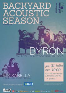 Backyard Acoustic Season cu byron și Rockabella