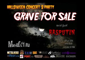Timişorenii de la Grave for Sale vor susţine un concert special de Halloween