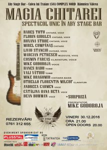 Magia Chitarei – spectacol unic în Aby Stage Bar
