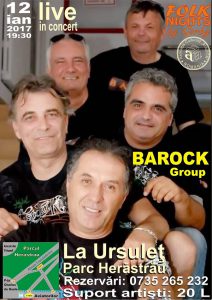 BAROCK Group Live la Berăria H și La Ursuleț Herăstrău