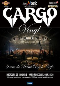 CARGO – Lansare de Vinyl