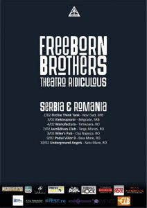 Polonezii de la The Freeborn Brothers în turneu în România