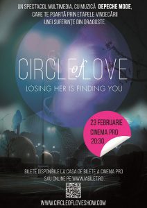Spectacolul musical/multimedia „Circle of Love” are premiera pe 23 februarie la CinemaPro