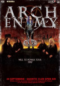 Arch Enemy si Jinjer in concert la Bucuresti: Program si Reguli de acces