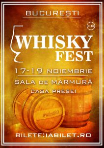 Whisky Fest revine cu ediția numărul doi, la Casa Presei din București