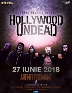 S-au pus în vânzare biletele pentru concertul Hollywood Undead de la București