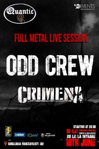 Concert ODD CREW & CRIMENA @ club Quantic