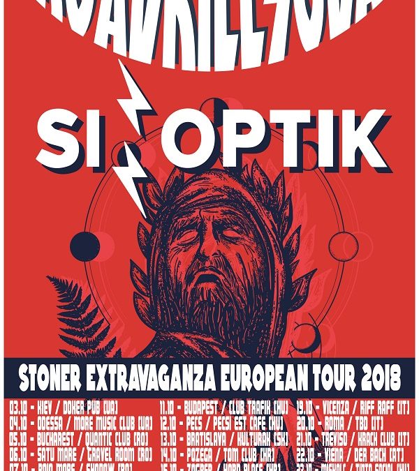 RoadkillSoda și Sinoptik anunță “Stoner Extravaganza European Tour 2018”