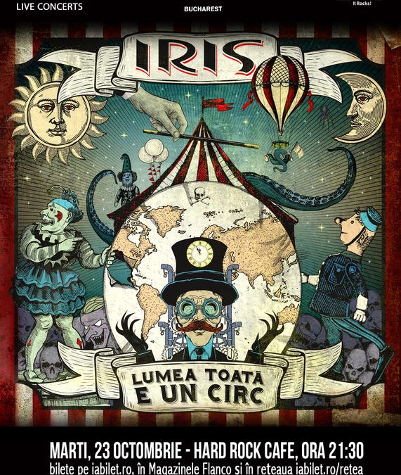 Concert IRIS: “Lumea toată e un circ”