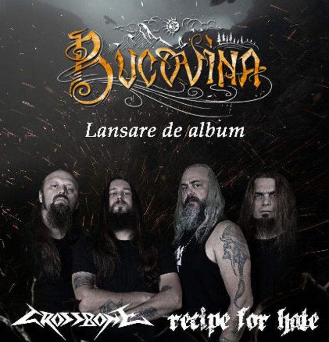 Recipe for Hate și Crossbone sunt primele formații invitate la concertul Bucovina de la Arene