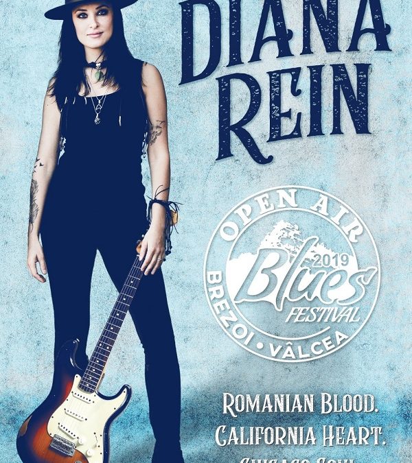 Diana Rein la Open Air Blues Festival Brezoi – Vâlcea 2019