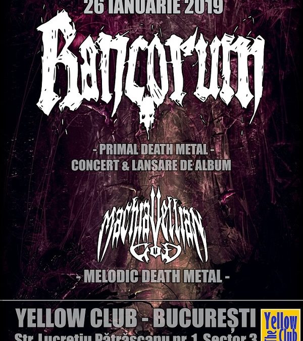 Concert și lansare de album Rancorum