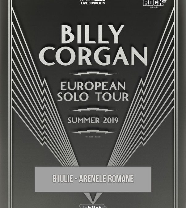 Billy Corgan (The Smashing Pumpkins) cântă la București pe 8 iulie la Arenele Romane