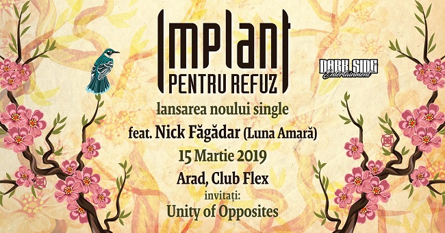 Implant Pentru Refuz și Unity of Opposites în Club Flex din Arad. Unity of Opposites lansează un nou videoclip.