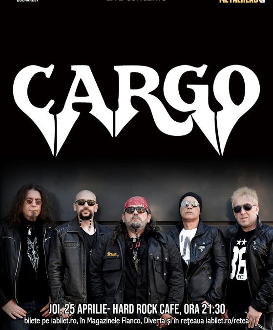 Concert Cargo în Hard Rock Cafe