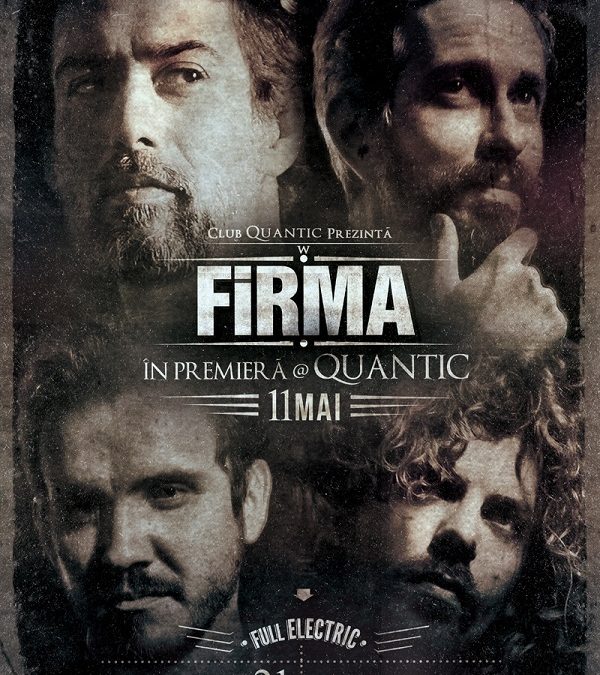FiRMA concertează în premieră în Club Quantic