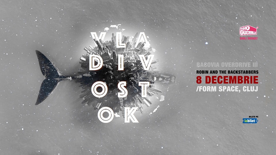 Robin and the Backstabbers lansează albumul ”Vladivostok” în /Form Space Cluj-Napoca